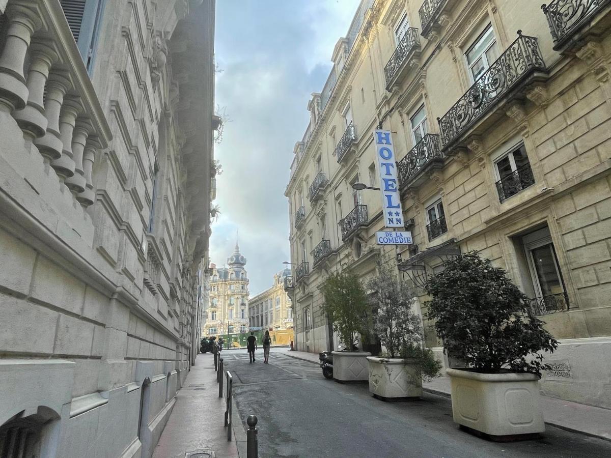 Hotel De La Comedie Montpellier Exteriör bild